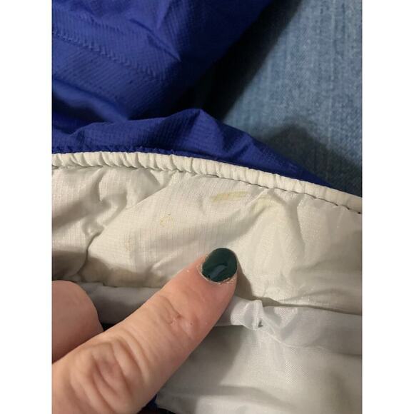 VTG LL BEAN FULL ZIP NYLON RAIN JACKET COAT WOMEN XL HIKING OUTDOOR LIGHTWEIGHT - Picture 10 of 14